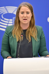 Pressekonferenz zum delegierten Taxonomie-Rechtsakt über Kernenergie und Gas im Europäischen Parlament in Straßburg