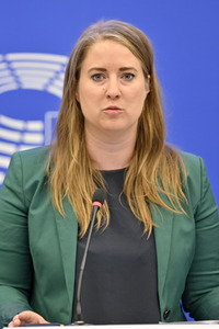 Pressekonferenz zum delegierten Taxonomie-Rechtsakt über Kernenergie und Gas im Europäischen Parlament in Straßburg