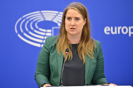 Pressekonferenz zum delegiertPressekonferenz zum delegierten Taxonomie-Rechtsakt über Kernenergie und Gas im Europäischen Parlament in Straßburg