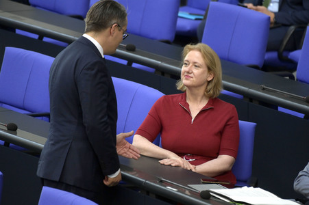 46. Sitzung des Deutschen Bundestages in Berlin