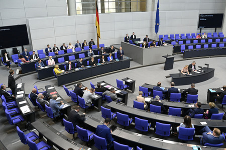 46. Sitzung des Deutschen Bundestages in Berlin