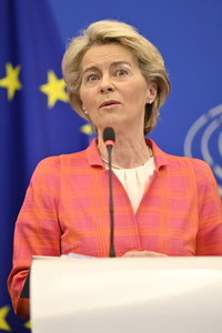 Pressekonferenz zur tschechischen EU-Ratspräsidentschaft im EU-Parlament in Straßburg