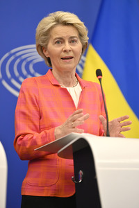 Pressekonferenz zur tschechischen EU-Ratspräsidentschaft im EU-Parlament in Straßburg