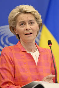 Pressekonferenz zur tschechischen EU-Ratspräsidentschaft im EU-Parlament in Straßburg
