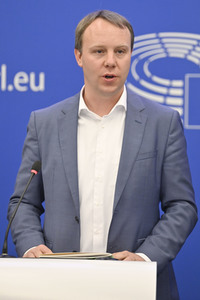 Pressekonferenz EU-Finanzierung für Ungarn gemäß der Rechtsstaatlichkeits-Konditionalitätsverordnung im EU-Parlament in Straßburg