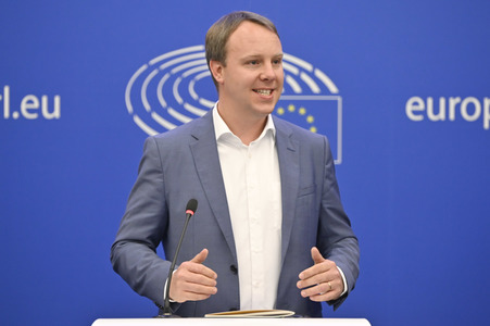 Pressekonferenz EU-Finanzierung für Ungarn gemäß der Rechtsstaatlichkeits-Konditionalitätsverordnung im EU-Parlament in Straßburg