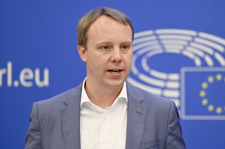 Pressekonferenz EU-Finanzierung für Ungarn gemäß der Rechtsstaatlichkeits-Konditionalitätsverordnung im EU-Parlament in Straßburg