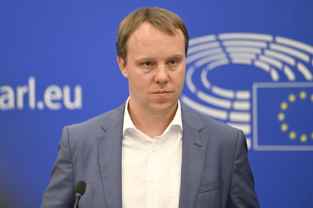 Pressekonferenz EU-Finanzierung für Ungarn gemäß der Rechtsstaatlichkeits-Konditionalitätsverordnung im EU-Parlament in Straßburg
