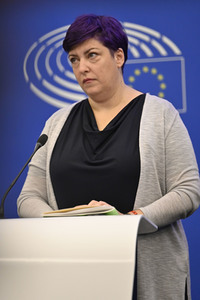 Pressekonferenz EU-Finanzierung für Ungarn gemäß der Rechtsstaatlichkeits-Konditionalitätsverordnung im EU-Parlament in Straßburg
