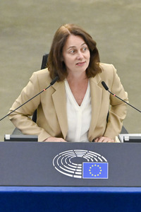Plenartagung zum Recht auf Abtreibung im EU-Parlament in Straßburg