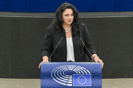 Plenartagung zum Recht auf Abtreibung im EU-Parlament in Straßburg