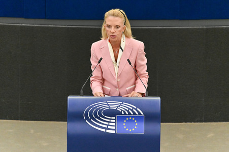 Plenartagung zum Recht auf Abtreibung im EU-Parlament in Straßburg