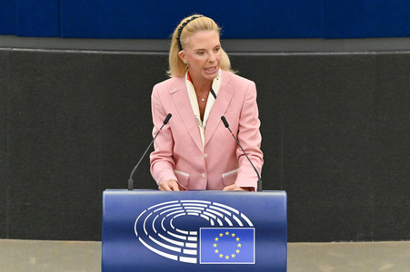 Plenartagung zum Recht auf Abtreibung im EU-Parlament in Straßburg