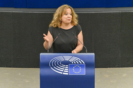 Plenartagung zum Recht auf Abtreibung im EU-Parlament in Straßburg