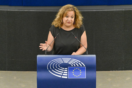 Plenartagung zum Recht auf Abtreibung im EU-Parlament in Straßburg