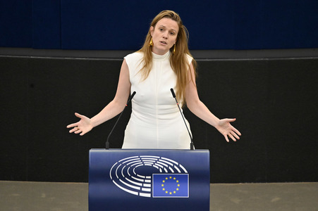 Plenartagung zum Recht auf Abtreibung im EU-Parlament in Straßburg
