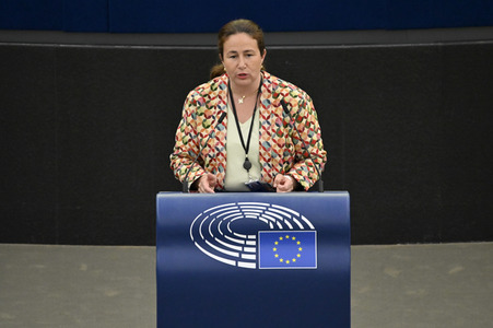 Plenartagung zum Recht auf Abtreibung im EU-Parlament in Straßburg