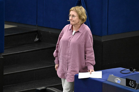 Plenartagung zum Recht auf Abtreibung im EU-Parlament in Straßburg
