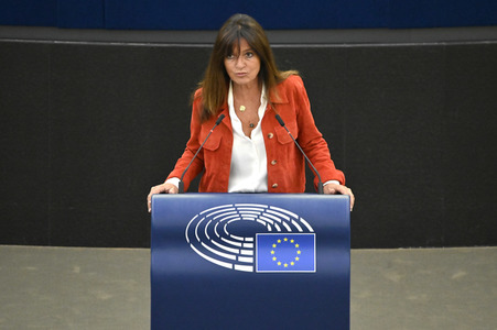 Plenartagung zum Recht auf Abtreibung im EU-Parlament in Straßburg