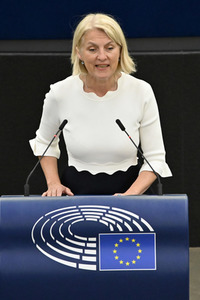 Plenartagung zum Recht auf Abtreibung im EU-Parlament in Straßburg