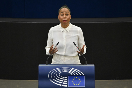 Plenartagung zum Recht auf Abtreibung im EU-Parlament in Straßburg