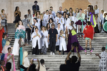 'Valentino The Beginning' Fashion Show in Rom