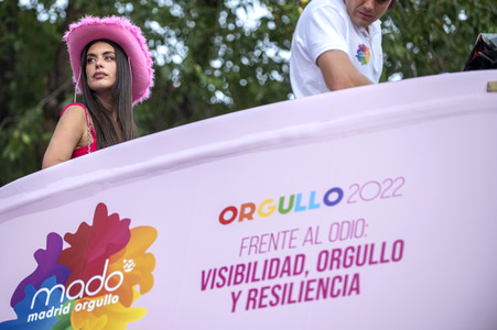 Madrid Gay Pride Parade 2022 in Madrid
