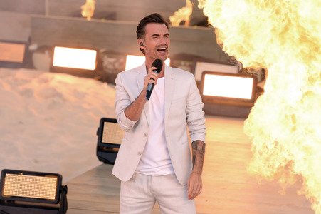 TV-Show 'Die große Schlagerstrandparty 2022 - Es geht wieder los!' in Gelsenkirchen