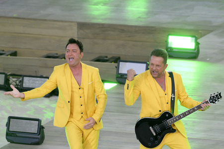 TV-Show 'Die große Schlagerstrandparty 2022 - Es geht wieder los!' in Gelsenkirchen