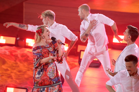 TV-Show 'Die große Schlagerstrandparty 2022 - Es geht wieder los!' in Gelsenkirchen