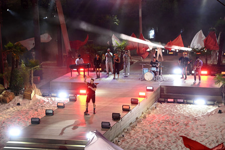 TV-Show 'Die große Schlagerstrandparty 2022 - Es geht wieder los!' in Gelsenkirchen