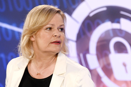 Pressekonferenz Vorstellung der Cybersicherheitsagenda des BMI in Berlin