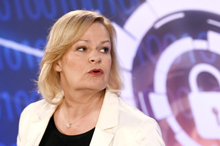 Pressekonferenz Vorstellung der Cybersicherheitsagenda des BMI in Berlin