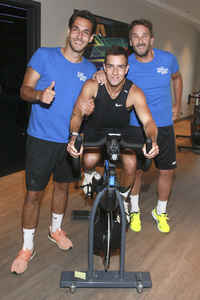 Launch des Cyclone und Rhythm Fitness-Programms in Hamburg
