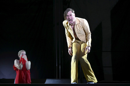 Theaterprobe 'Jedermann - Das Spiel vom Sterben des reichen Mannes' in Salzburg