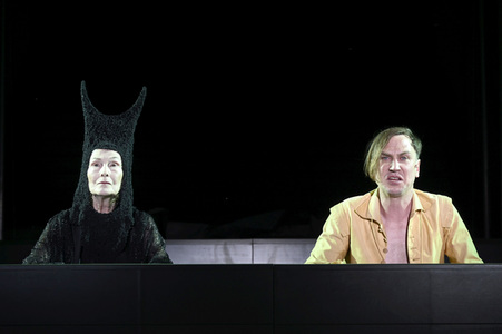 Theaterprobe 'Jedermann - Das Spiel vom Sterben des reichen Mannes' in Salzburg