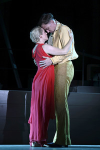 Theaterprobe 'Jedermann - Das Spiel vom Sterben des reichen Mannes' in Salzburg