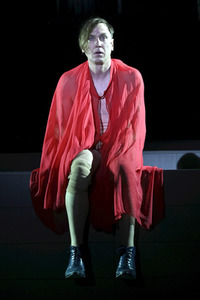 Theaterprobe 'Jedermann - Das Spiel vom Sterben des reichen Mannes' in Salzburg