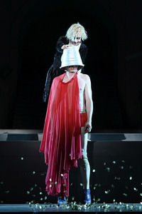 Theaterprobe 'Jedermann - Das Spiel vom Sterben des reichen Mannes' in Salzburg