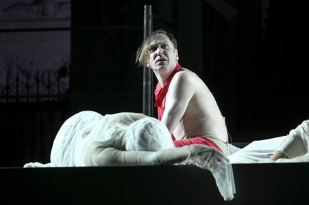 Theaterprobe 'Jedermann - Das Spiel vom Sterben des reichen Mannes' in Salzburg