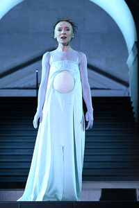 Theaterprobe 'Jedermann - Das Spiel vom Sterben des reichen Mannes' in Salzburg