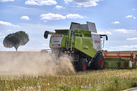 Rapsernte in Ottenstein