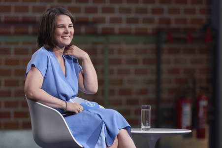 Annalena Baerbock bei 'RND vor Ort' in Hannover