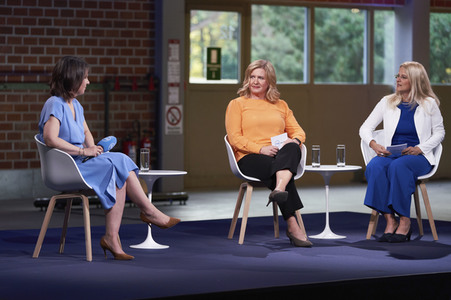 Annalena Baerbock bei 'RND vor Ort' in Hannover