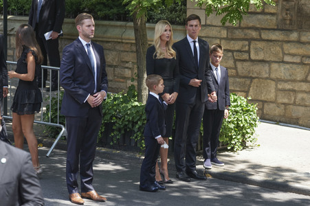 Trauerfeier für Ivana Trump in New York