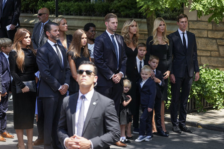 Trauerfeier für Ivana Trump in New York