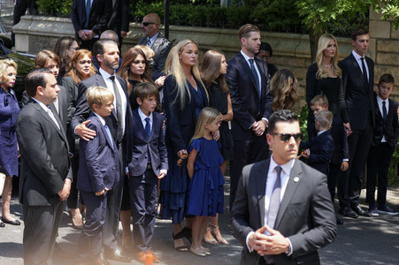 Trauerfeier für Ivana Trump in New York