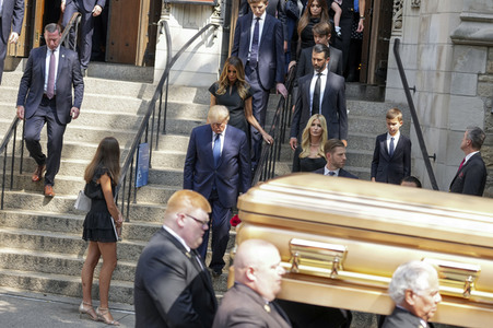 Trauerfeier für Ivana Trump in New York