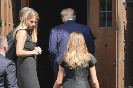 Trauerfeier für Ivana Trump in New York