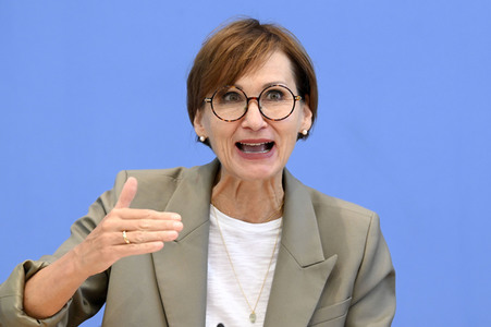 Bundespressekonferenz Vorstellung des Wasserstoffatlas Deutschland in Berlin